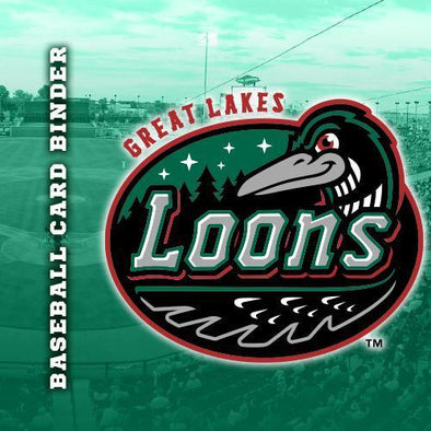 Great Lakes Loons Trading Card Binder