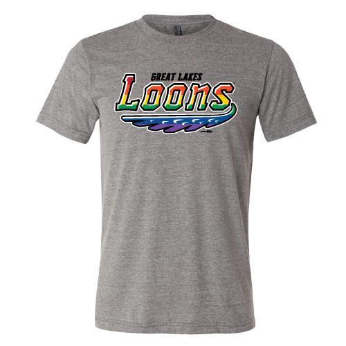 Great Lakes Loons PRIDE Tri-Blend Tee