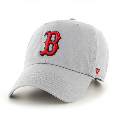 Boston Red Sox 47 Brand Grey Adjustable Hat with Red B