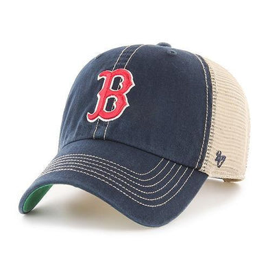 Boston Red Sox 47 Brand Navy Trawler Hat with Red B