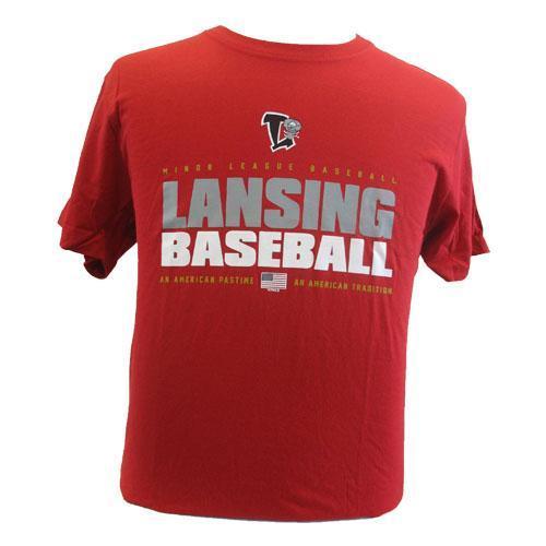 Lansing Lugnuts 47 Brand Stacker Super Rival T-shirt