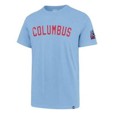 Columbus Clippers 47 Brand Carolina Vintage Fieldhouse Tee