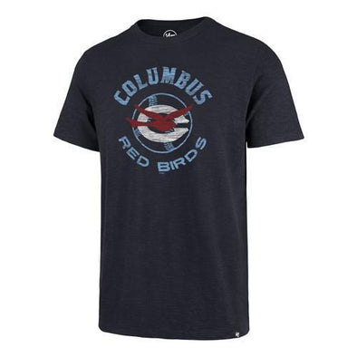 Columbus Clippers 47 Men's Impress Scrum Red Birds Tee, Columbus Clippers