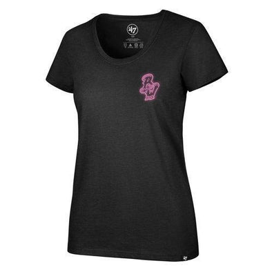 Pensacola Blue Wahoos 47 Neon Circle Scoop Tee