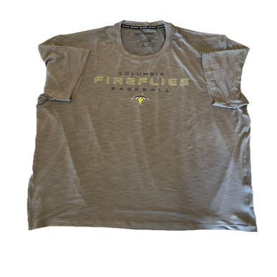 Columbia Fireflies Adult Wolf Grey Shade Dri-Fit Tee