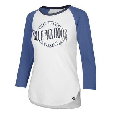 Pensacola Blue Wahoos 47 Women's Wave Raglan