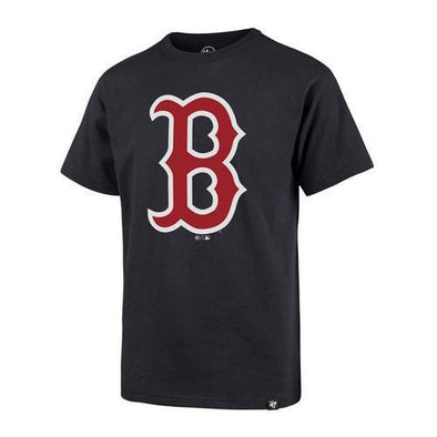 Boston Red Sox 47 Brand Youth Navy Red B Tee