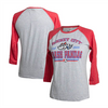 3/4 SL LADIES RED RAGLAN