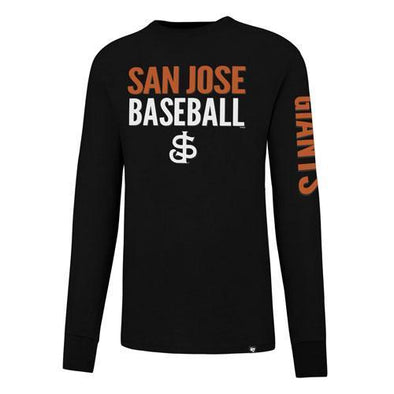 San Jose Giants 47 Brand Men's Flanker Long Sleeve Tee