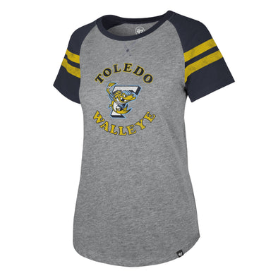 Toledo Walleye Coop Ladies Raglan Sleeve T-shirt