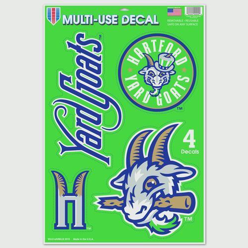 Hartford Yard Goats 4 Decal Sheet