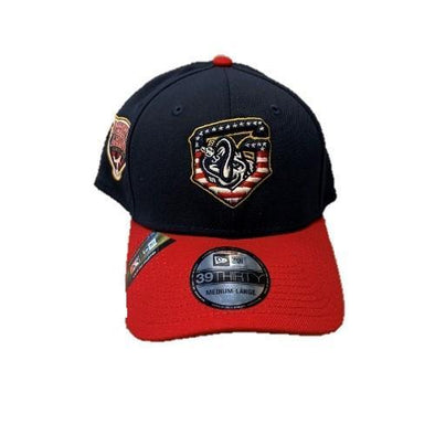 Gwinnett Stripers New Era 2019 July 4th 3930 Cap