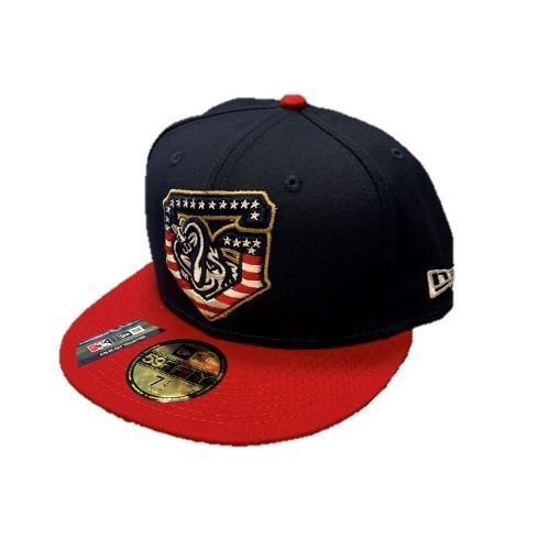 Gwinnett Striper New Era 2019 July 4th 5950 Cap