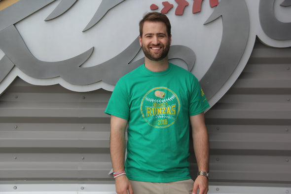 Omaha Runzas Men's Green Vintage Tee