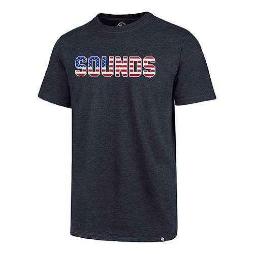 Nashville Sounds '47 Brand Navy Americana Sounds Club Tee