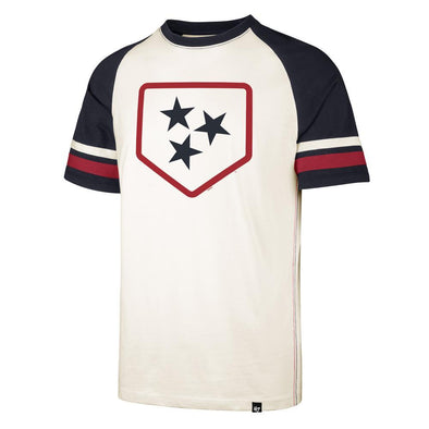 Nashville Sounds '47 Brand Cream Imprint Opener Tee
