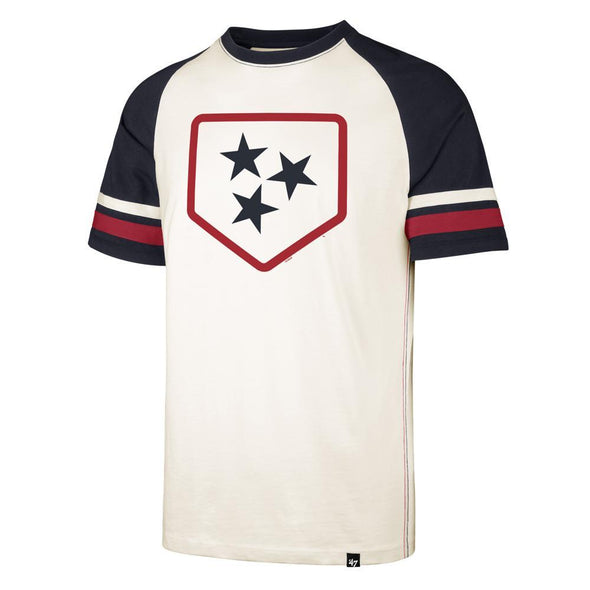 Nashville Sounds '47 Brand Cream Imprint Opener Tee