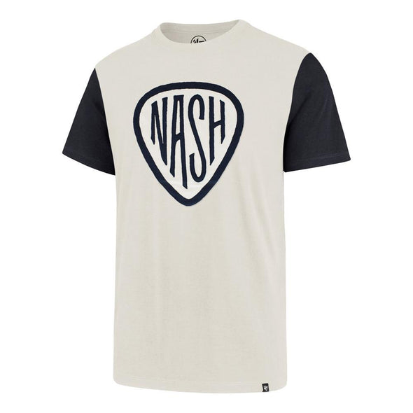 Nashville Sounds '47 Brand Sandstone Blocked Fieldhouse Tee