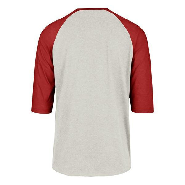 Nashville Sounds '47 Brand Sandstone & Red Retrospect Club Raglan T
