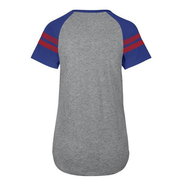 Nashville Sounds '47 Brand Women's Grey Fly Out Raglan Tee