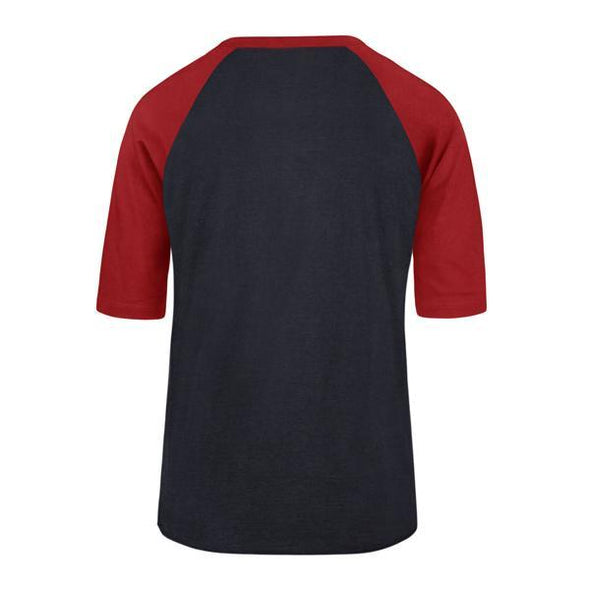 Nashville Sounds '47 Brand Kids Navy & Red Fast Track Super Rival Raglan