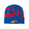 New Era Knit Cap Royal/Red Home