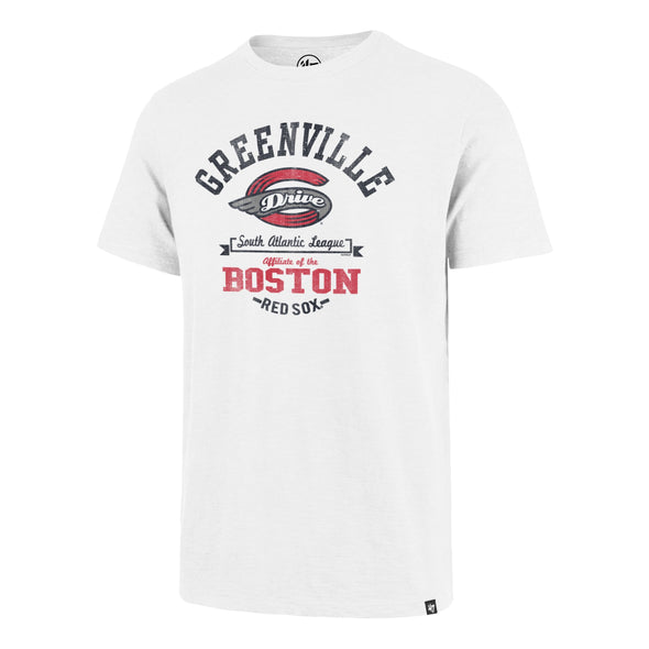 Greenville Drive 47 Brand Men's White Scrum Affiliate Tee