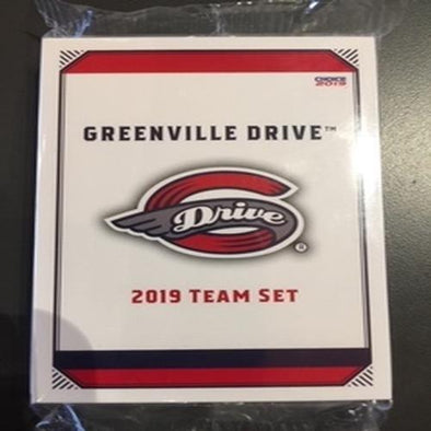 Greenville Drive 2019 Team Baseball Card Set