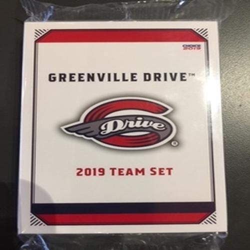 Greenville Drive 2019 Team Baseball Card Set