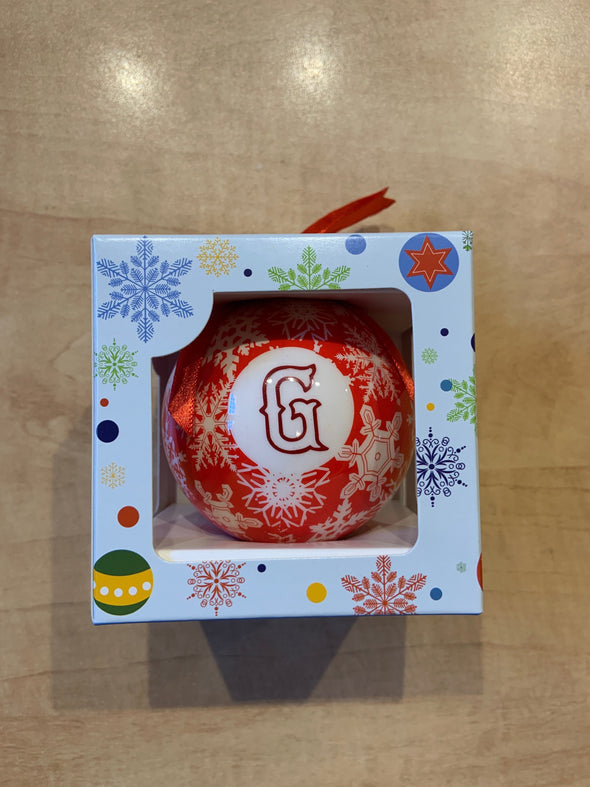 Greenville Drive Red Christmas Ornament