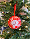 Greenville Drive Red Christmas Ornament