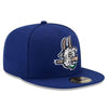 Hartford Yard Goats New Era On-Field Home Cap in Royal Blue