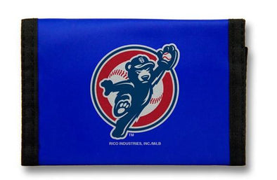 South Bend Cubs Nylon Tri-Fold Wallet