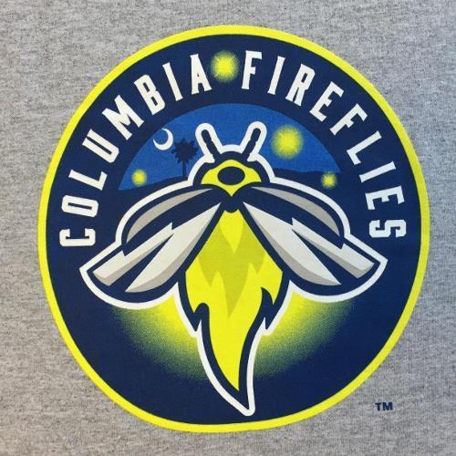 Columbia Fireflies Adult Grey Primary Tee