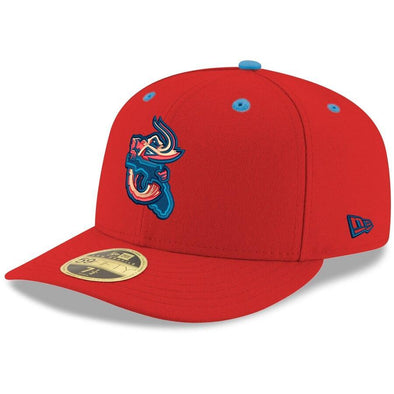 Jacksonville Jumbo Shrimp 2020 Official Low Profile Red Alternate Hat