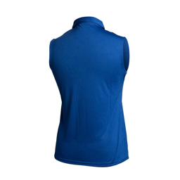 WOMEN'S SLEEVELESS ROYAL POLO FLAG TOP