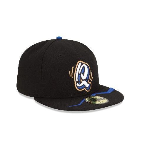 Rancho Cucamonga Quakes Fitted Black Q Hat