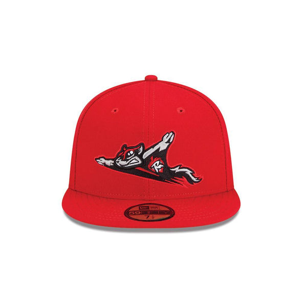 Richmond Flying Squirrels New Era 5950- Road On-Field Cap