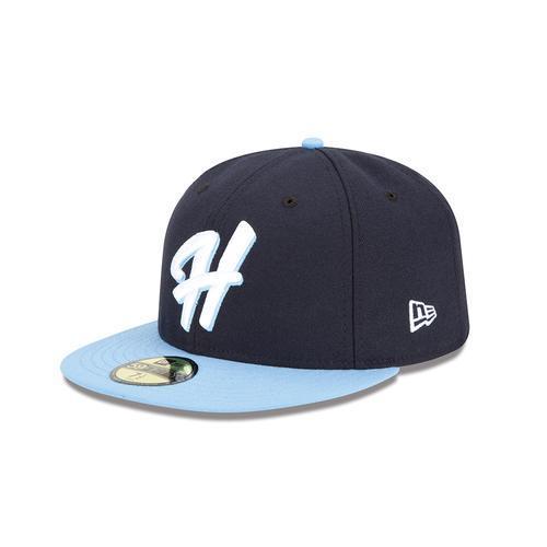 New Era 59FIFTY Official Road Cap - Low Crown, Hillsboro Hops