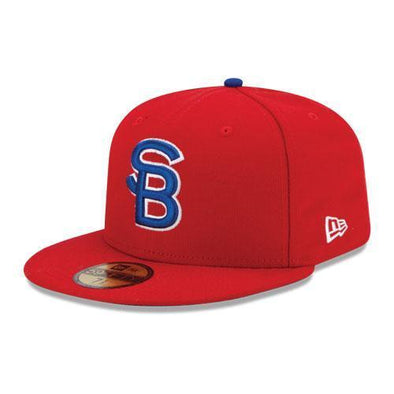 New Era 59Fifty South Bend Cubs On Field Red Cap