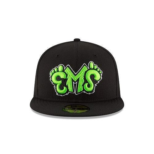 Eugene Emeralds New Era On-Field Batting Practice Fitted Cap