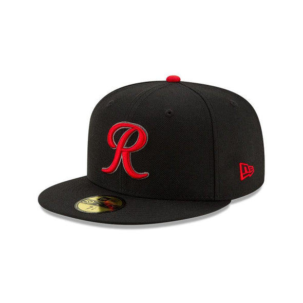 Tacoma Rainiers 59Fifty  Black Red R Fitted