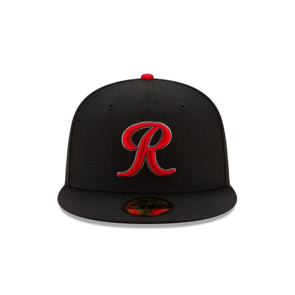 Tacoma Rainiers 59Fifty  Black Red R Fitted