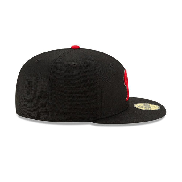Tacoma Rainiers 59Fifty  Black Red R Fitted