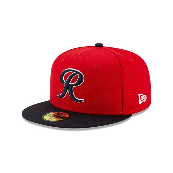 Tacoma Rainiers 59Fifty Red Navy Fitted Cap