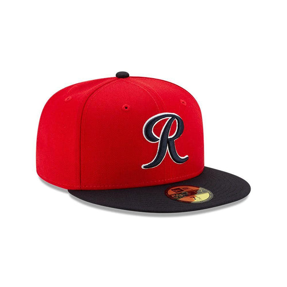 Tacoma Rainiers 59Fifty Red Navy Fitted Cap