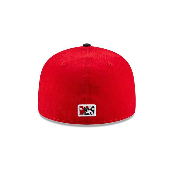 Tacoma Rainiers 59Fifty Red Navy Fitted Cap