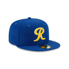 Tacoma Rainiers 59Fifty Royal and Yellow R Cap