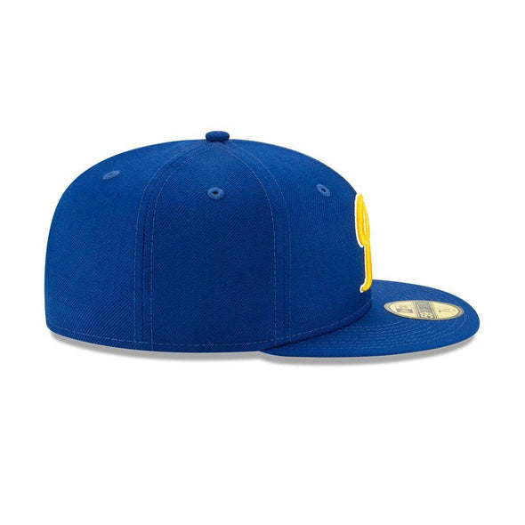 Tacoma Rainiers 59Fifty Royal and Yellow R Cap