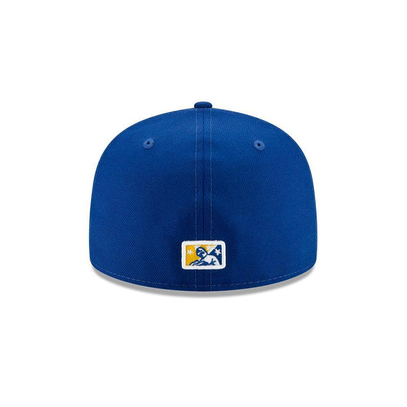 Tacoma Rainiers 59Fifty Royal and Yellow R Cap